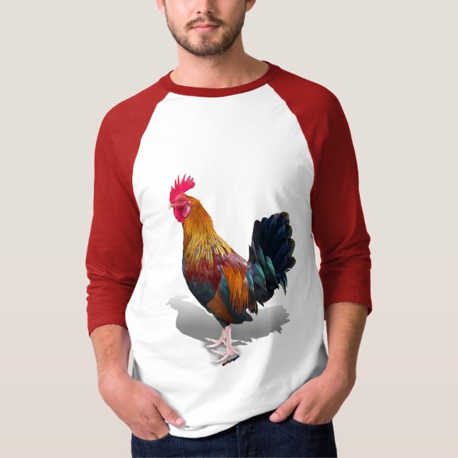 Nyckel Väster - zigenare Tupp T Shirt (Framsida)
