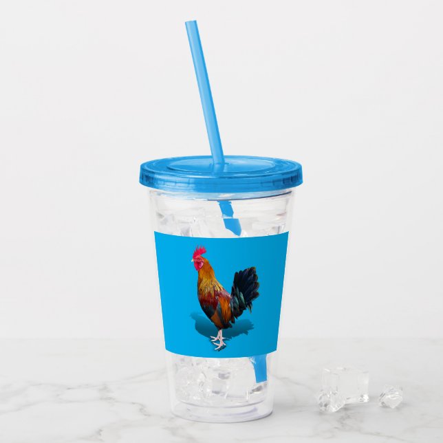 Nyckel Väster - zigenare Tupp Take Away Mugg (Framsida Ice)