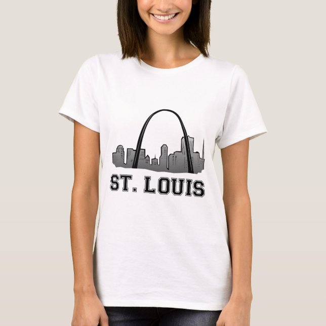 Nyckelbåge i St Louis T Shirt (Framsida)