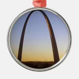 Nyckelbåge, St Louis, MO Julgransprydnad Metall