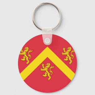 Nyckelben med Angleseys flagga Nyckelring