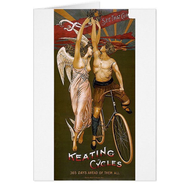 Nyckelcykler Hälsningskort (Framsidan)