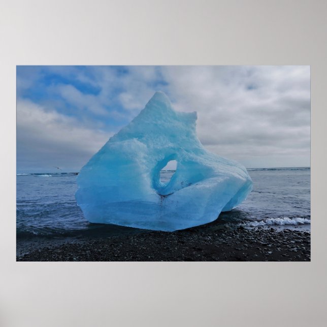 Nyckelhål Iceberg Poster (Framsidan)