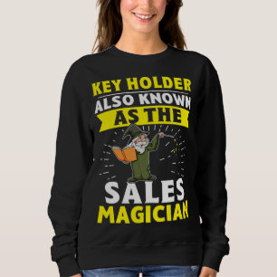 Nyckelhållare Även Känd Som Försäljningsmagikern T Shirt