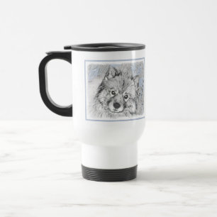 Nyckelhond Beth-målning - Cute Original Hund Art Resemugg