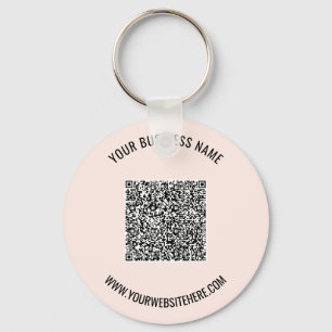 Nyckelkedamall för QR-kod för säljfrämjande företa Nyckelring