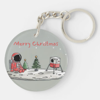 Nyckelkedja, akrylfoton, dubbla vid sida