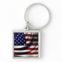Nyckelkedja (amerikansk Flagga)