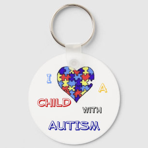 Nyckelkedja "Autism Kärlek" Nyckelring