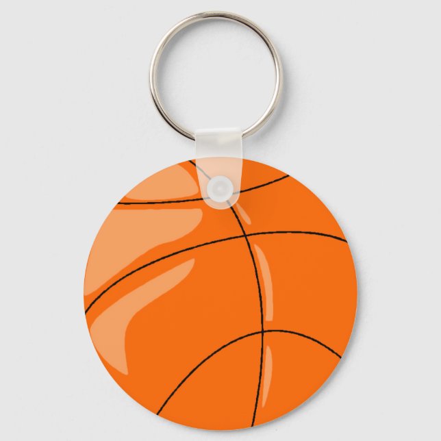 Nyckelkedja - Basketboll Nyckelring (Framsida)