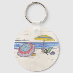 Nyckelkedja BEACH UMBRELLAS Nyckelring