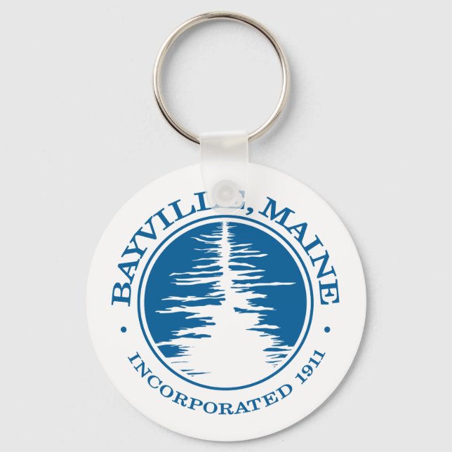 Nyckelkedja - blå nyckelring (Framsida)