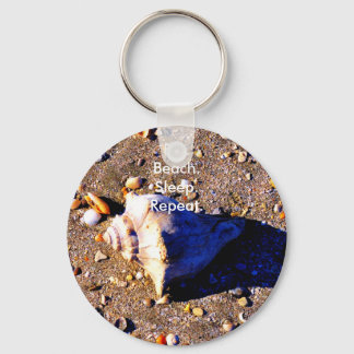 Nyckelkedja "Eat.Beach.Sleft.Repeat" Nyckelring