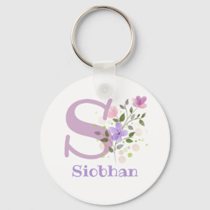 Nyckelkedja eller Nyckel-fob i en Blommigt med Nam Nyckelring