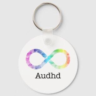 Nyckelkedja för adhd (adhd and autistic) neurodive nyckelring