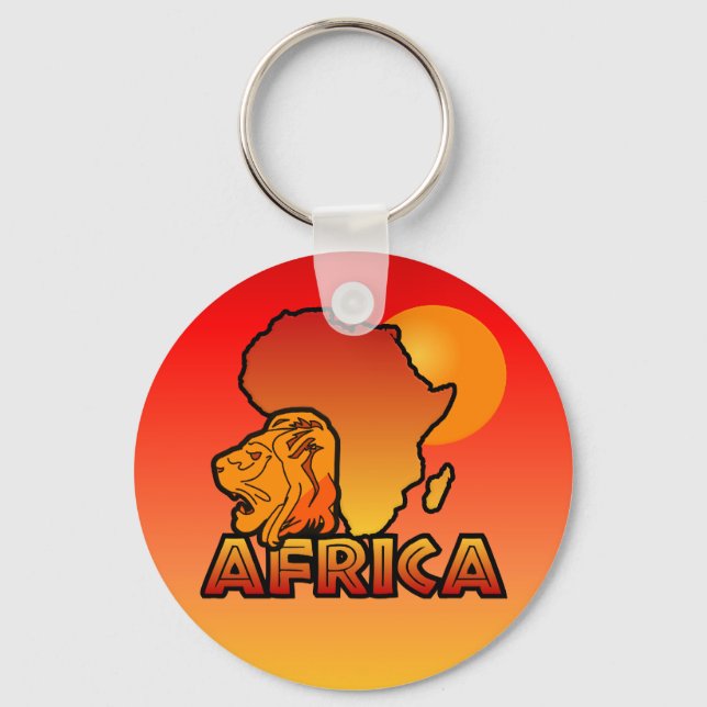 Nyckelkedja för afrika nyckelring (Framsida)