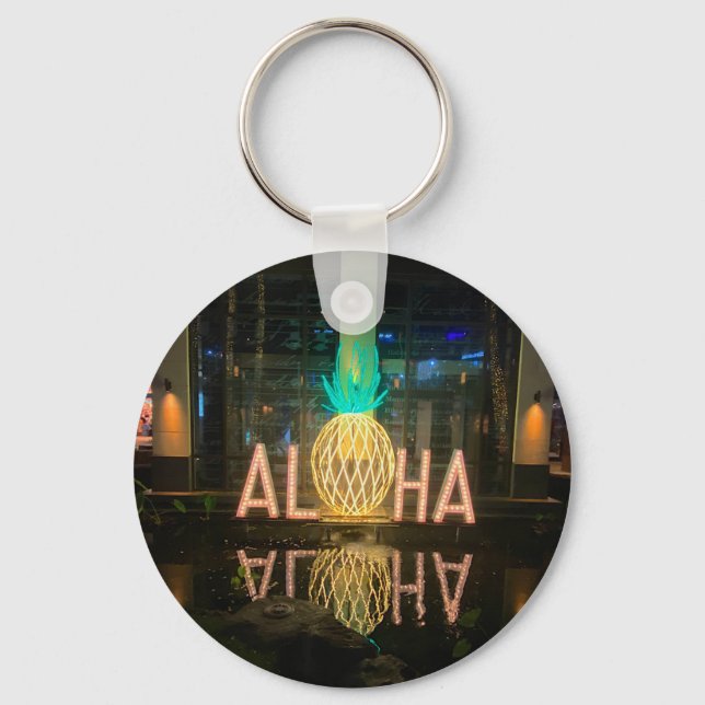 Nyckelkedja för Aloha-tecken nr 1 Nyckelring (Framsida)