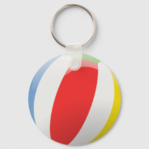 Nyckelkedja för animerad strand boll nyckelring