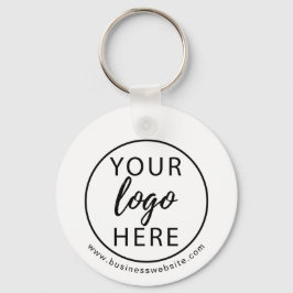 Nyckelkedja för anpassningsbar Business Logotyp Nyckelring