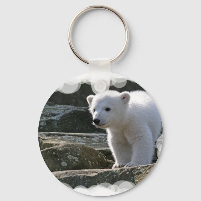 Nyckelkedja för baby Polar Nyckelring (Framsida)