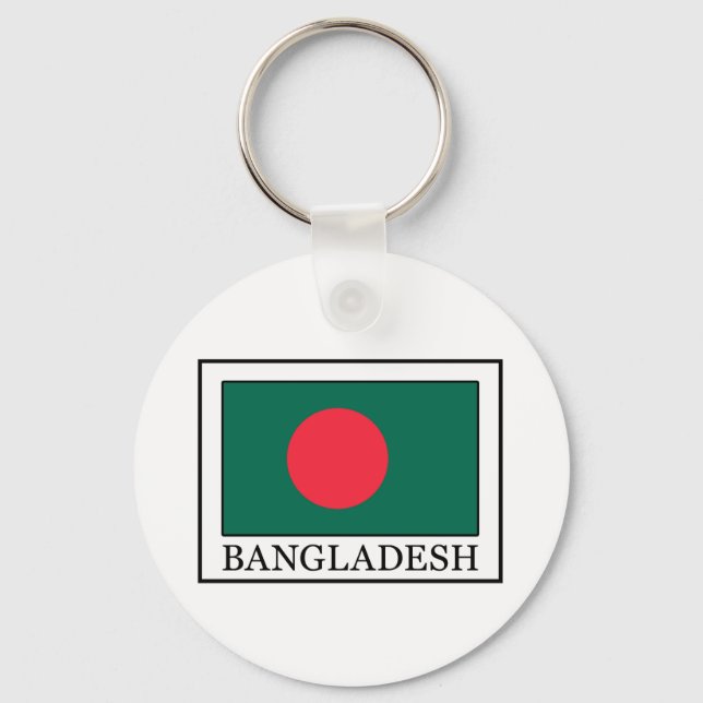 Nyckelkedja för Bangladesh Nyckelring (Framsida)