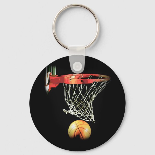 Nyckelkedja för basketboll nyckelring (Framsida)