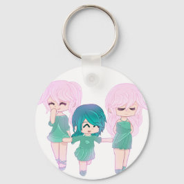 Nyckelkedja för bästa vänner för tecknad nyckelring