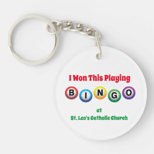 Nyckelkedja för Bingo Bollar