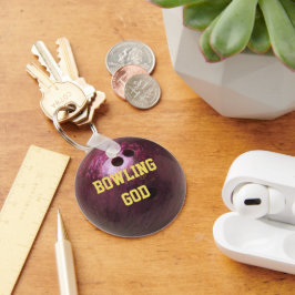 Nyckelkedja för Bowling Ball-utseende för Personli Nyckelring