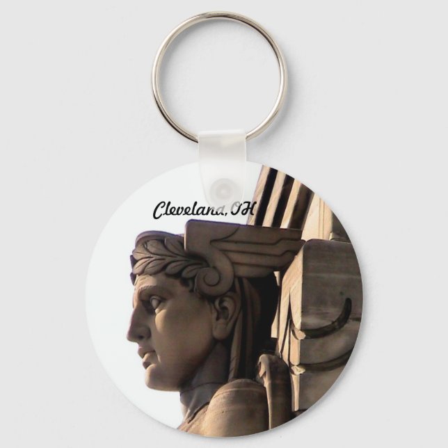 Nyckelkedja för Bridge Guard-profil (Cleveland) Nyckelring (Framsida)
