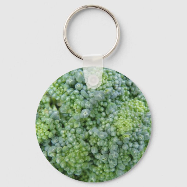 Nyckelkedja för Broccoli-makro Nyckelring (Framsida)