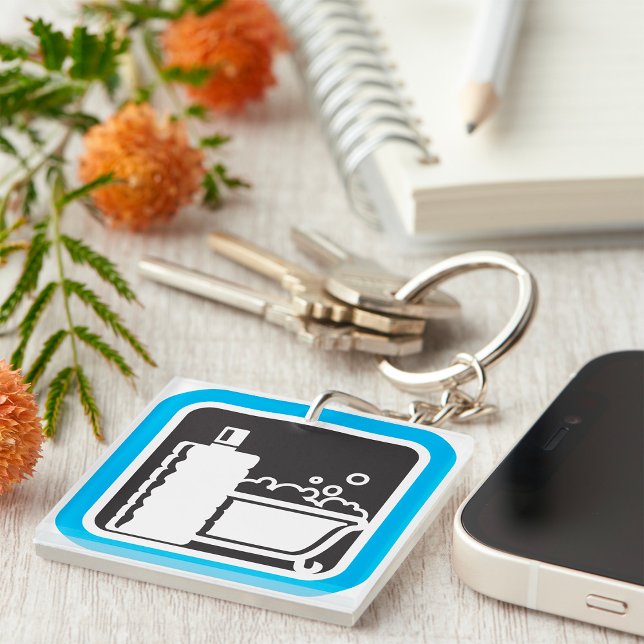 Nyckelkedja för bubbelbaneikon (Skapare uppladdad)