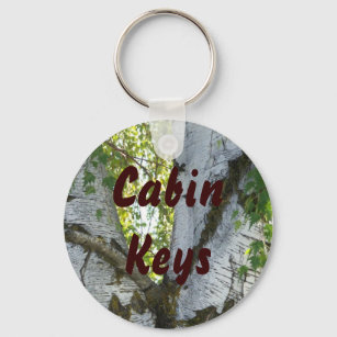 Nyckelkedja för Cabin Nycklar Träd Nyckelring