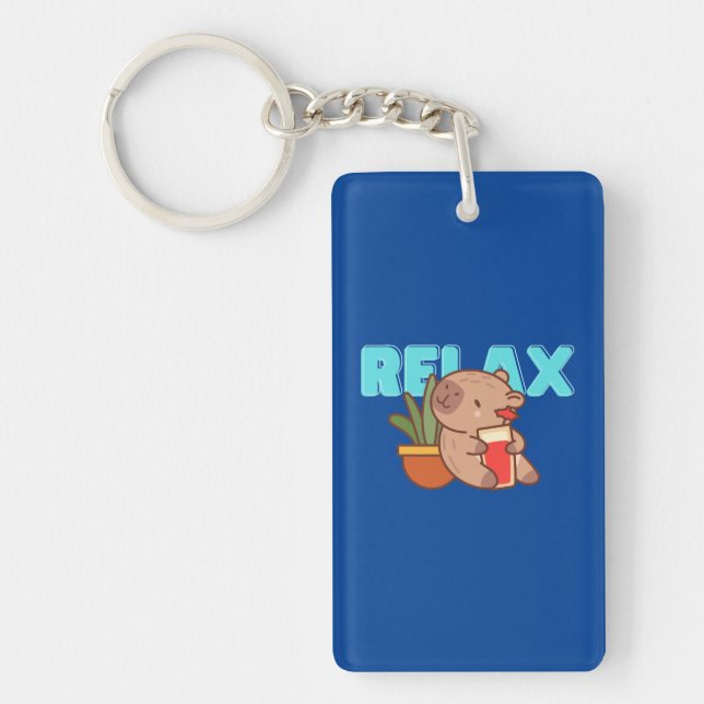 Nyckelkedja för Capybara Reader (Framsidan)