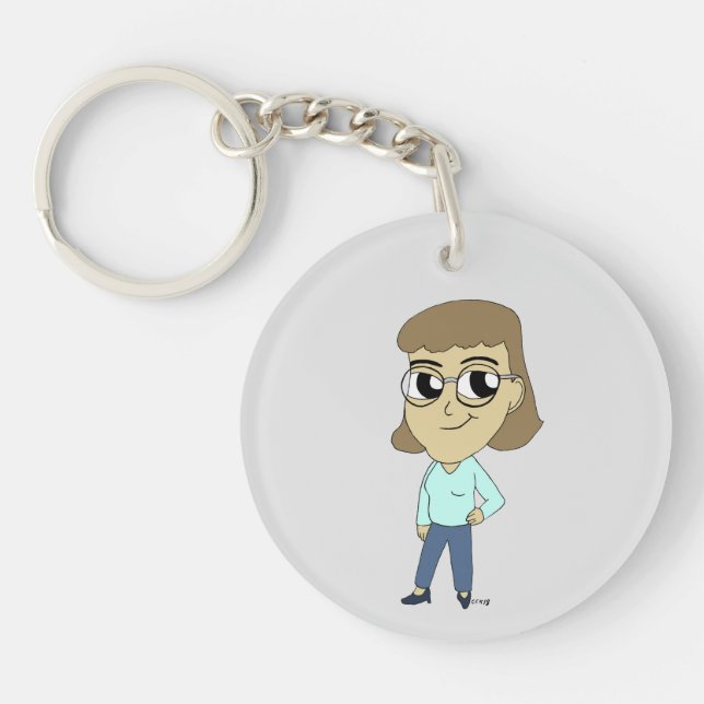 nyckelkedja för chibi (Framsidan)