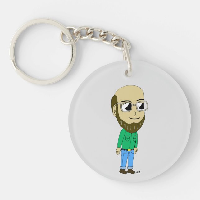 nyckelkedja för chibi (Framsidan)