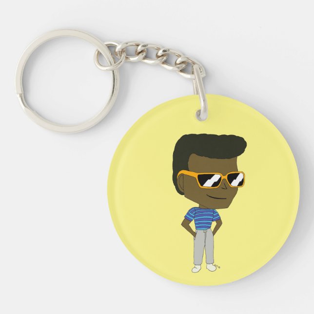 nyckelkedja för chibi (Framsidan)