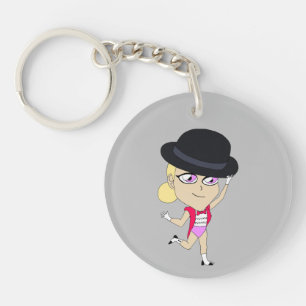 nyckelkedja för chibi