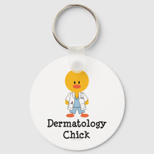 Nyckelkedja för Chick av dermatologi Nyckelring