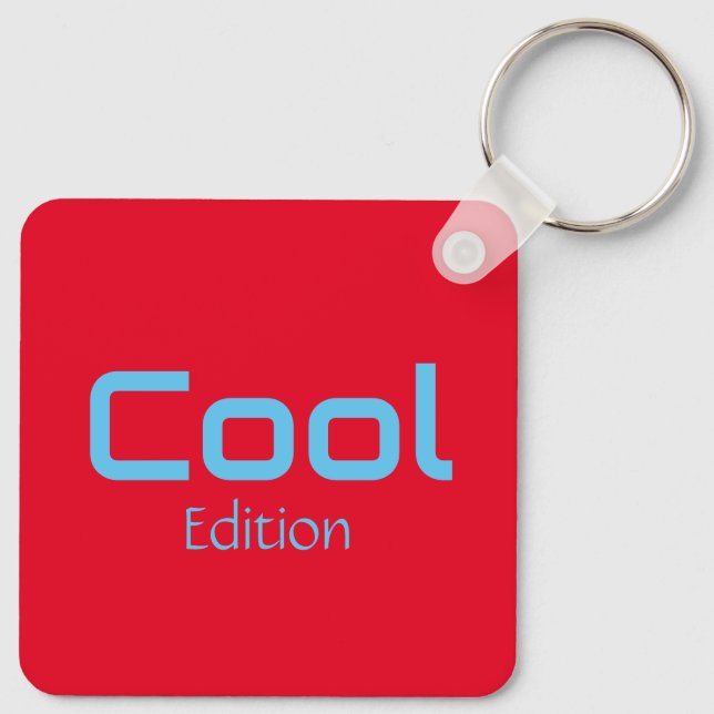 Nyckelkedja för coola Edition Nyckelring (Baksida)