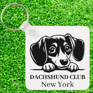 Nyckelkedja för Dachshund-Anpassningsbarnas Klubb, Nyckelring