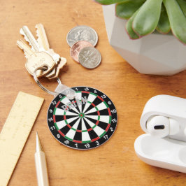Nyckelkedja för Dartboard-Personlig Nyckelring