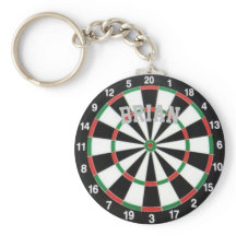 Nyckelkedja för Dartboard-Personlig