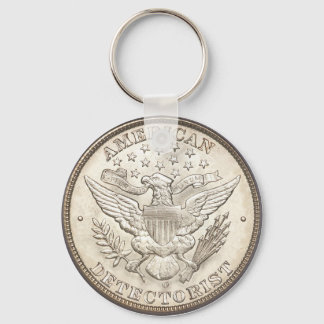 Nyckelkedja för den amerikanska knappen Detectoris Nyckelring