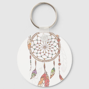 Nyckelkedja för Dreamcatcher-knapp Nyckelring