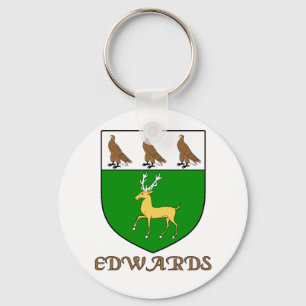 Nyckelkedja för Edwards Family Shield Nyckelring