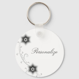 Nyckelkedja för elfenbensglödtrådar nyckelring