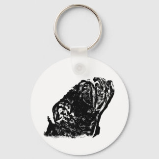 Nyckelkedja för engelska bulldog nyckelring