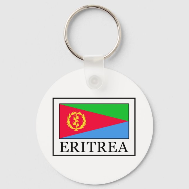 Nyckelkedja för Eritrea Nyckelring (Framsida)