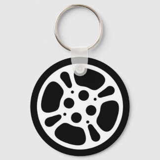Nyckelkedja för filmåtergivning/filmåterel nyckelring